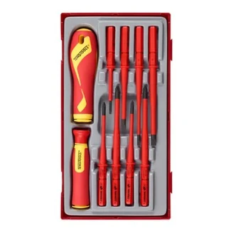 TENG 10PCE 1000 VOLT SCREWDRIVER SET FL-PH-PZ - TC-TRAY