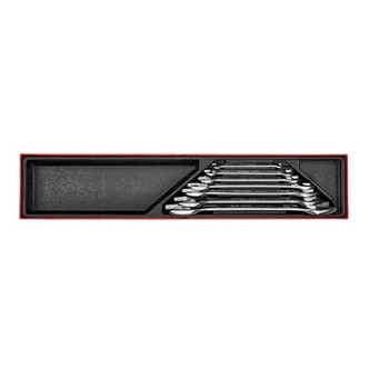 TENG 7PCE AF SPANNER SET DBL. OPEN END 1/4-1-1/4" - TTX-TRAY
