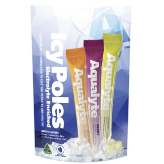 Aqualyte Icy Pole - Mixed Flavour, Bag of 10