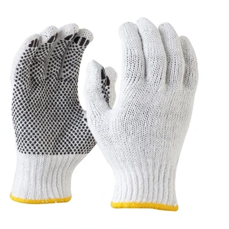 Knitted poly/cotton - Polka Dot palm - Retail Carded