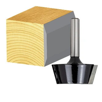 EDGE BANDER BIT 32 X 15 DEG TCT 1/4 SHK