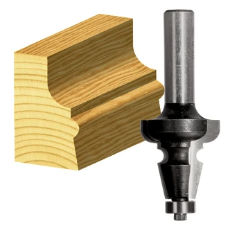 FACE MOULDING BIT 1/2 TCT 1/2 SHK W/BEAR