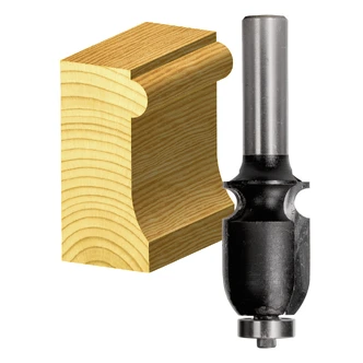 FACE MOULDING BIT 24.0 TCT 1/2 SHK W/BEAR