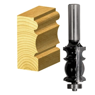 FACE MOULDING BIT 24.0 TCT 1/2 SHK W/BEAR
