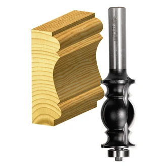 FACE MOULDING BIT 25.4 TCT 1/2 SHK W/BEAR