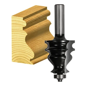 FACE MOULDING BIT 1.1/2 TCT 1/2 SHK W/BEAR