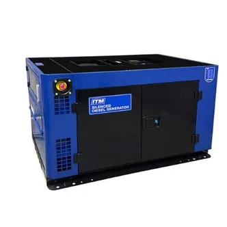 ITM DIESEL GENERATOR SILENT CABINET 12000W PEAK ELECTRIC START