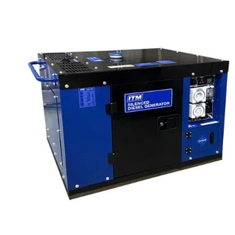 ITM DIESEL GENERATOR SILENT CABINET 8300W PEAK ELECTRIC START