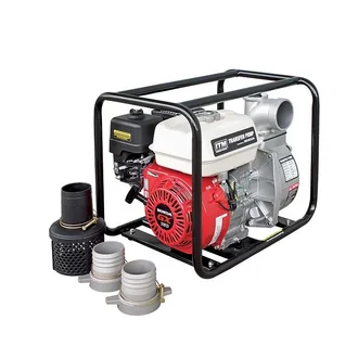 ITM WATER TRANSFER PUMP HIGH VOLUME PETROL 5.5HP GX160 HONDA 80MM 60,000 L/H