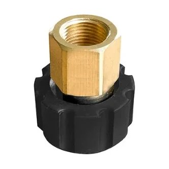 3/8" FEMALE THREAD TO M22 FEMALE SWIVEL NUT, TO SUIT PRESSURE WASHER