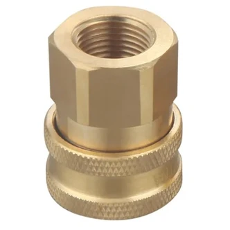 QUICK CONNECT 3/8" BSP SOCKET TO 3/8" FEMALE THREAD, TO SUIT PRESSURE WASHER