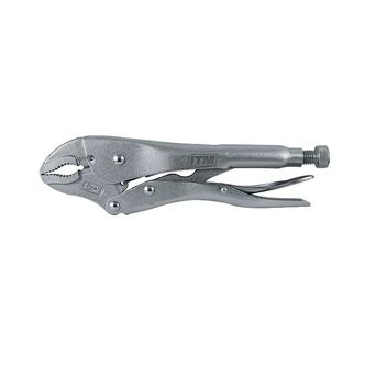 ITM LOCKING PLIER, CURVED JAW, 175MM