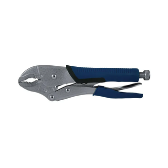 ITM LOCKING PLIER, CURVED JAW WITH TPR RUBBER GRIP, 250MM