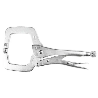 EHOMA LOCKING PLIER, C CLAMP REGULAR TIP 275MM
