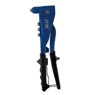 ITM RIVETER, HAND HEAVY DUTY DIE CAST ALUMINIUM 2 JAW, 2.4 TO 4.8MM NOZZLES
