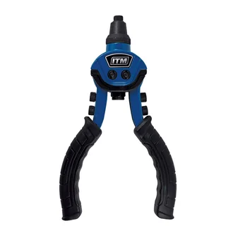 ITM RIVETER, TWIN HANDLE EASY PULL 2.4 TO 6MM NOZZLES