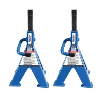 RATCHET JACK STAND 8,000KG PAIR, MAX HEIGHT 715MM