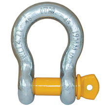 ITM BOW SHACKLE, YELLOW PIN GS SCREW PIN