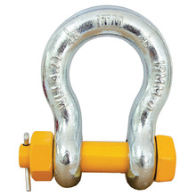 ITM BOW SHACKLE, YELLOW PIN GS SCREW PIN