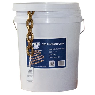 ITM G70 PRE-CUT TRANSPORT CHAIN 50KG DRUM