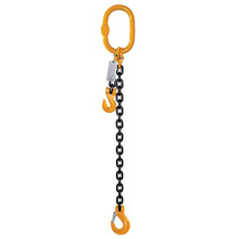 ITM 1 LEG CHAIN SLING, WITH CLEVIS SLING HOOK & SHORTENING GRAB HOOK