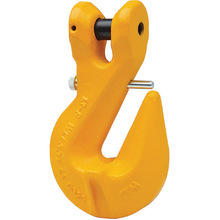 ITM G80 COMPONENTS, CLEVIS SHORTENING GRAB HOOK WITH SAFETY PIN, 13MM CHAIN SIZE