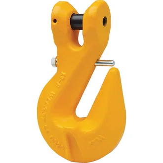 ITM G80 COMPONENTS, CLEVIS SHORTENING GRAB HOOK WITH SAFETY PIN, 13MM CHAIN SIZE