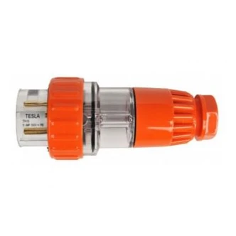 4PIN ROUND 32A 440V STRAIGHT PLUG