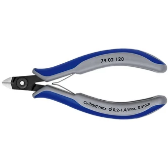 KNIPEX PREC ELECT CUTTER ESD 120MM (AF)