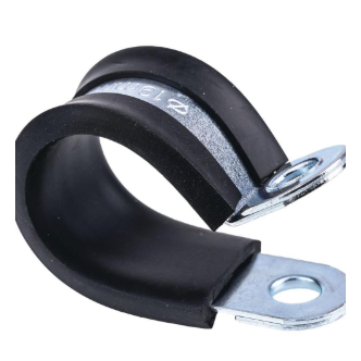 TRIDON RUBBER LINED CLAMP TRLC ZINC PLATED (12.3MMHOLE)