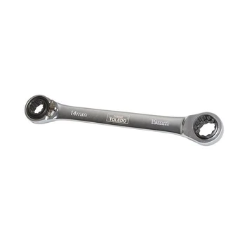 TOLEDO RACHET WRENCH, DUAL HEAD 4 IN 1