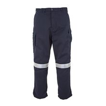 Tecasafe Cargo Trousers 7.0oz Navy w/Tape Women