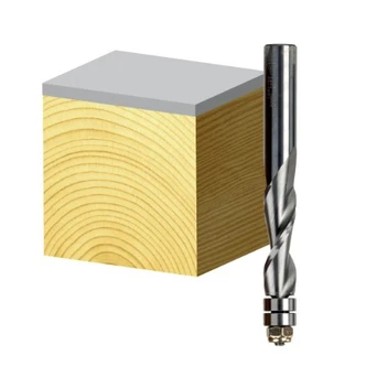 SPIRAL FL.W/BEARINGS 1/2 SOLID CARBIDE UP CUT