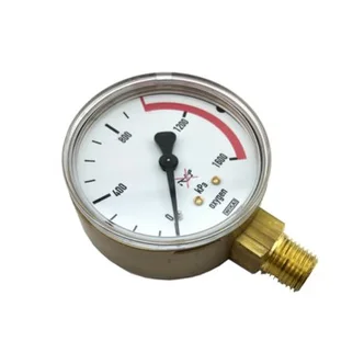 HARRIS 800 SERIES 0-1600 KPA OXYGEN GAGUE