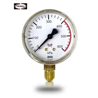 HARRIS 0-600 KPA GAUGE