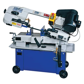 ITM BANDSAW, 180MM CAP, 4 SPEED, 240V 1PH, HORIZONTAL & VERTICAL CUT