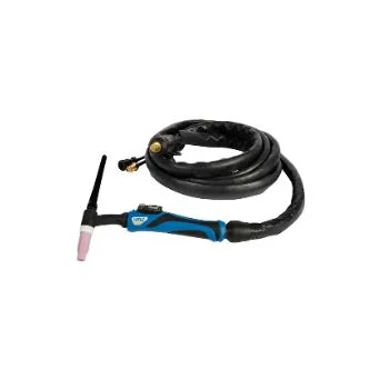 TIG Torch 26F, 180A@35%, 4m, Flex Neck, Remote Control,50mm Dinse,8P
