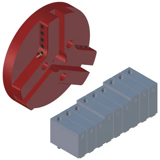 ITM EXTENSION SET, 105MM - 140MM TO SUIT PRO5 PIPE BEVELLER