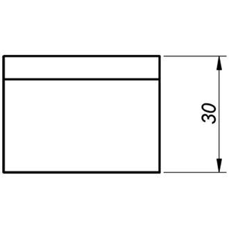 ITM FACING TOOL BIT, F0/30, 0 DEG X 30MM HIGH, TO SUIT PRO10PB BEVELLER