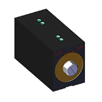 ITM MAGNET, NARROW, FOR SEMI-FLEXIBLE & HI FLEX TRACK
