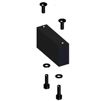 ITM BRACKET TO SUIT STANDARD DUAL MAGNET, FOR SEMI-FLEXIBLE & HI FLEX TRACK