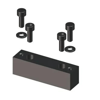 ITM BRACKET TO SUIT NARROW MAGNET, FOR SEMI-FLEXIBLE & HI FLEX TRACK