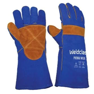 Gloves Welding PROMAX WG16 Blue Weldclass (12PK)