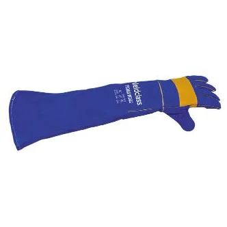 Gloves Welding PROMAX WG16XC Blue Long Cuff Lefts (Pair Of 2 x LH Gloves) Weldclass (6PK)