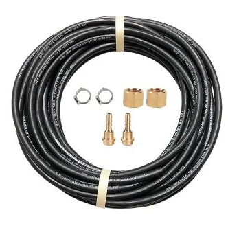 Hose Kit Argon/Co2/Inert (Black) 20m + Fittings Weldclass