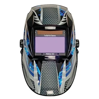 Helmet PROMAX 350 Fire Metal Graphic Weldclass