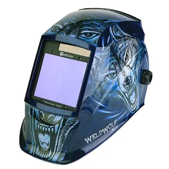 Welding Helmet PROMAX 500 Weldwolf Graphic Weldclass