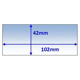 Lens Inner 102x42mm Suit PROMAX 180/200 Pk5 Weldclass