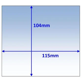 Outer 115 x 104mm suit: Weldclass Promax 150/180/200/350. Extra Heat-Resistant.