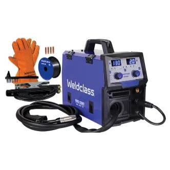 MIG / Stick / TIG Weldclass  - FORCE 132MST (130A)'Ready Kit' Welder Bundle